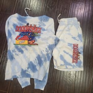 Shoe Palace SNOOP DOGG 1993 Joe cool DOGGYSTYLE  Sweater hoodie And SHORTS XXL